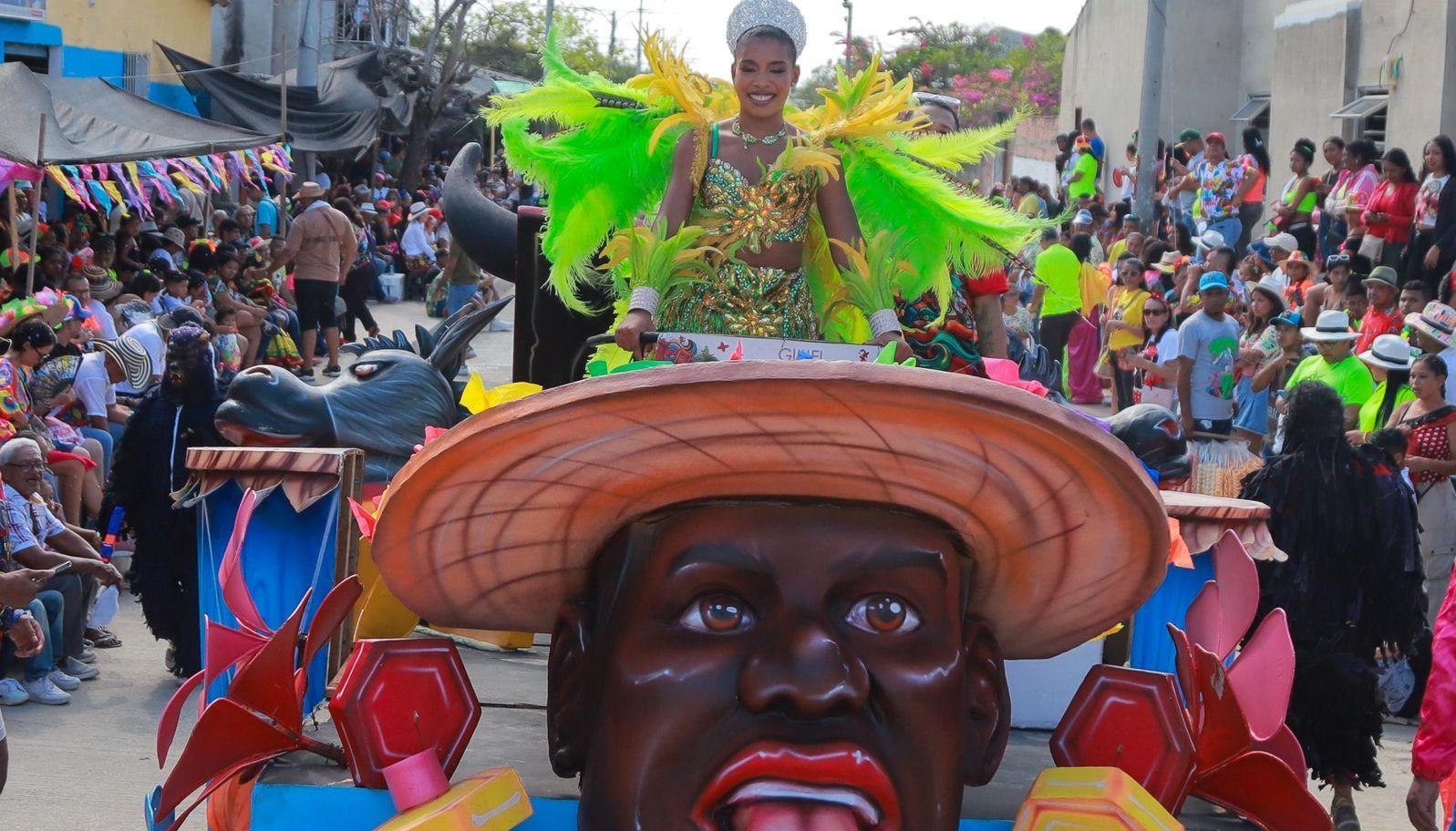 Gimel Morales, Reina del Carnaval del Atlántico 2025. 