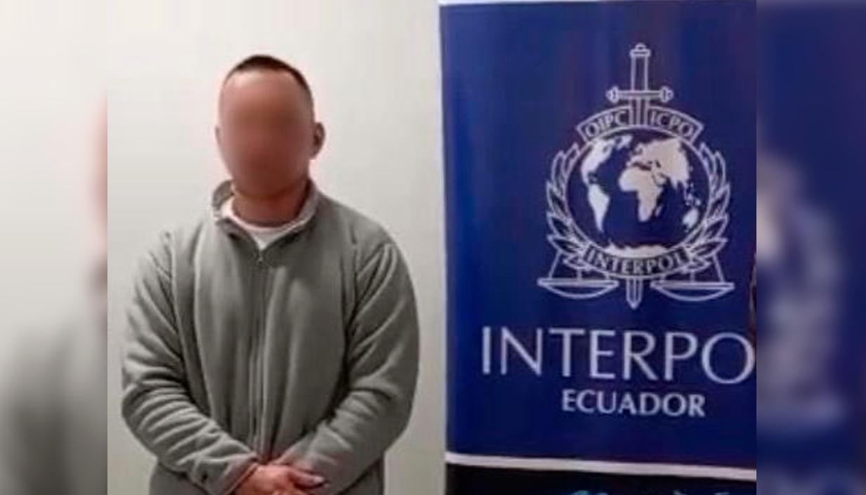 El ciudadano mantenía una notificación roja de Interpol.