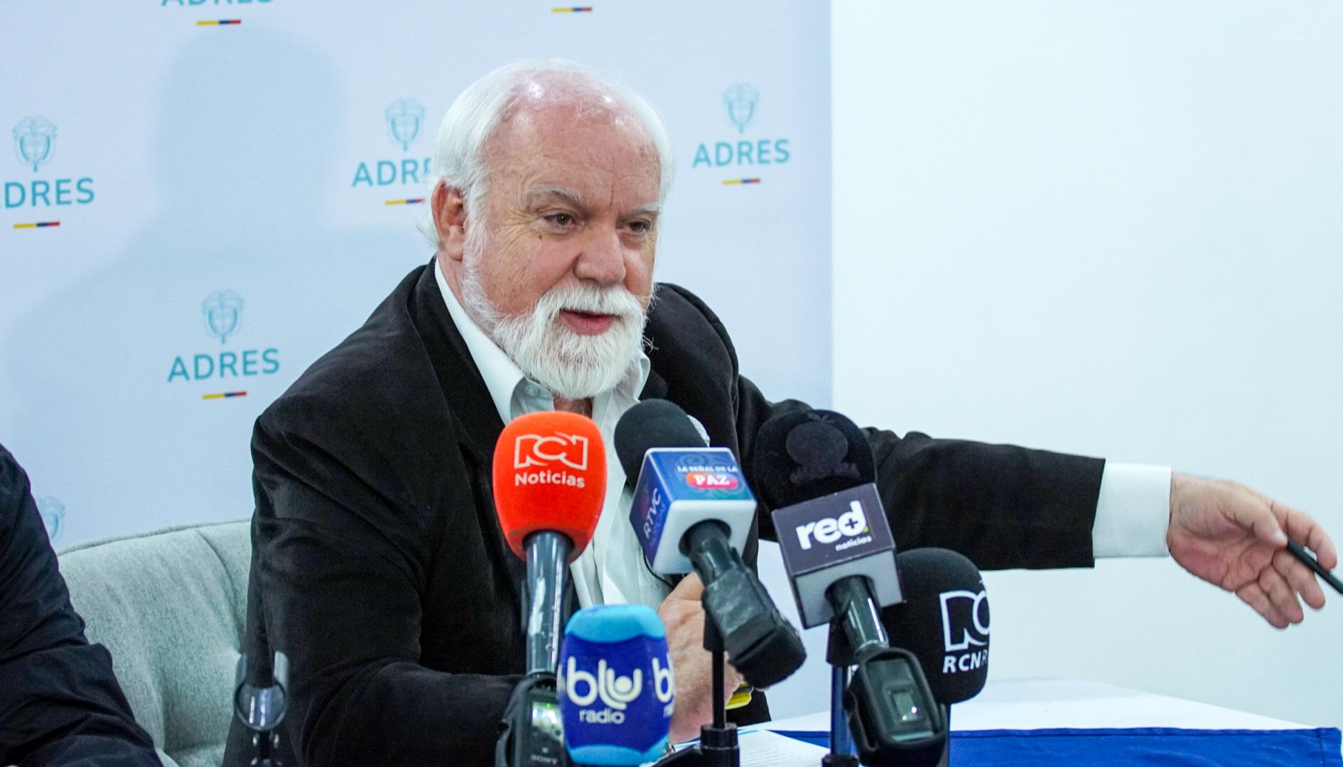 El director general de la ADRES, Félix León Martínez.