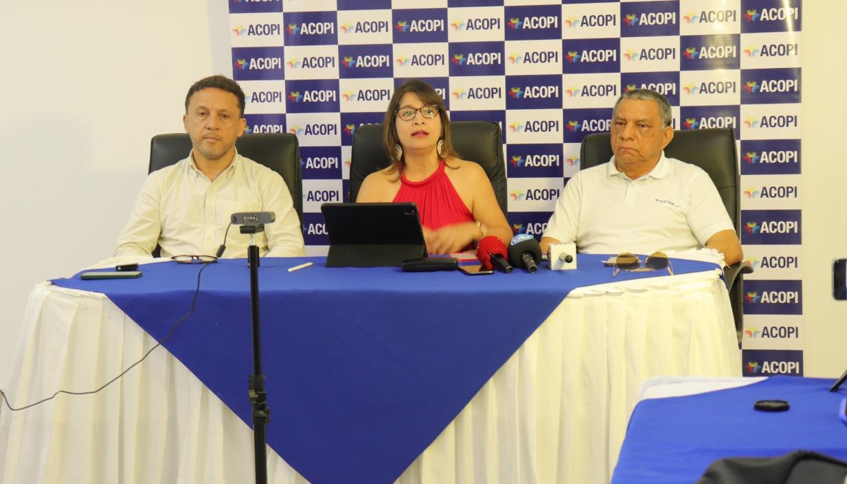 Rosmery Quintero, presidenta de Acopi Atlántico.