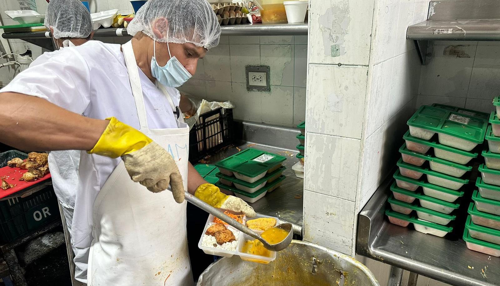 Cocina del el complejo carcelario COJAM de Jamundí.