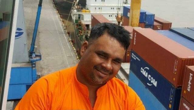 Wilmer Girón Paternina se tomó esta fotografía en su lugar de trabajo en el Puerto de Barranquilla. 