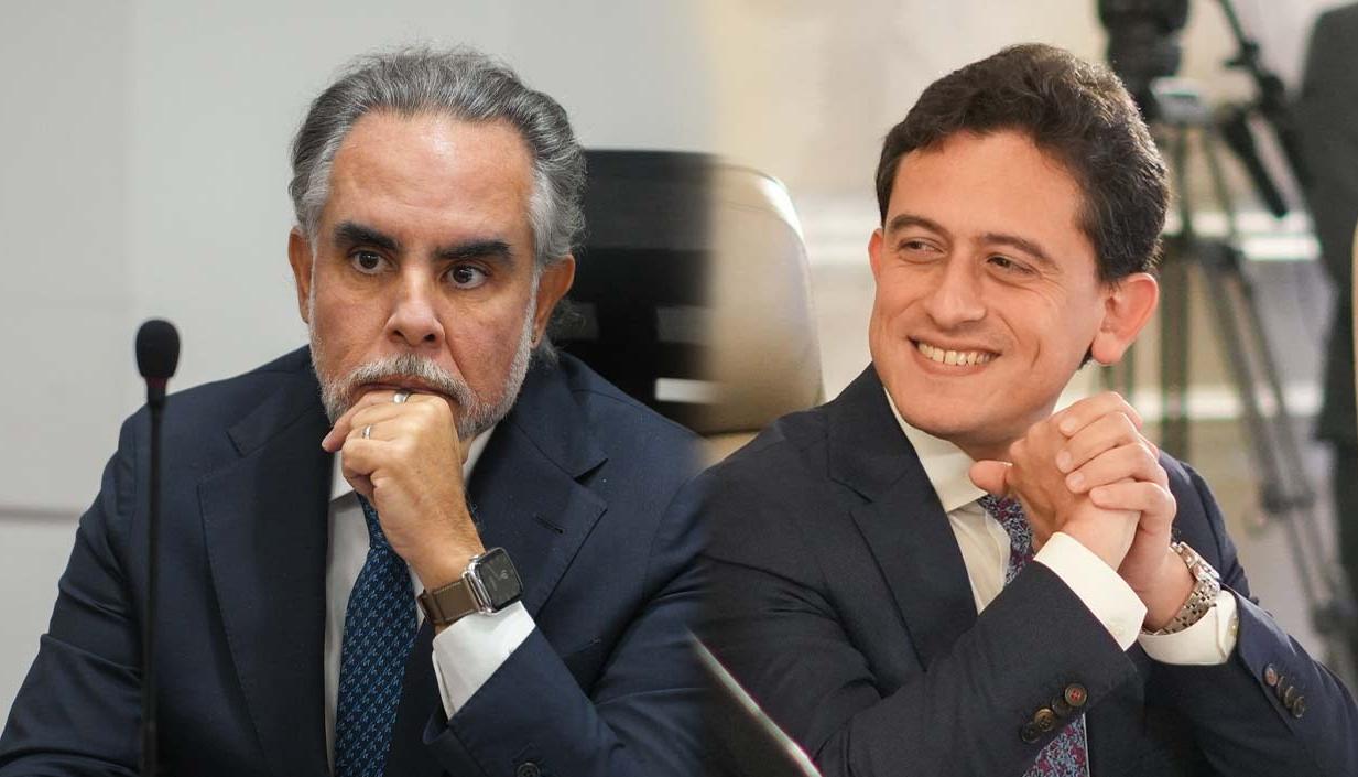 Armando Benedetti y Luis Carlos Reyes.