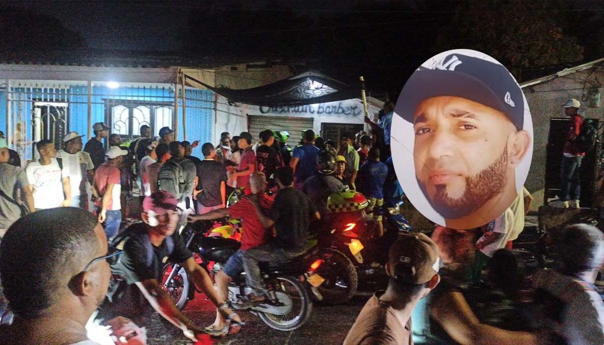 Hender Villegas fue hallado muerto dentro de su local. 