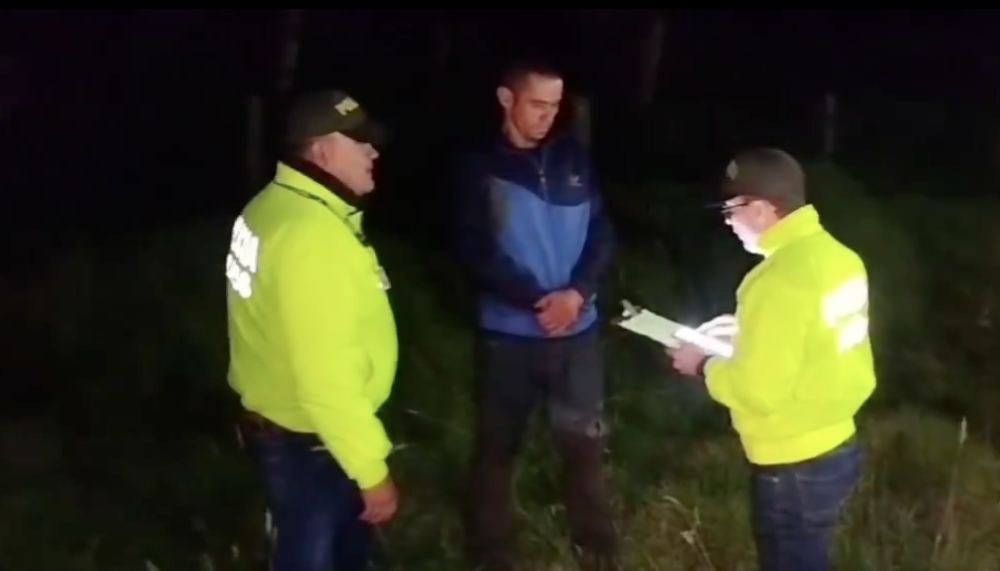 La captura fue realizada por la Policía en la noche de este viernes. 