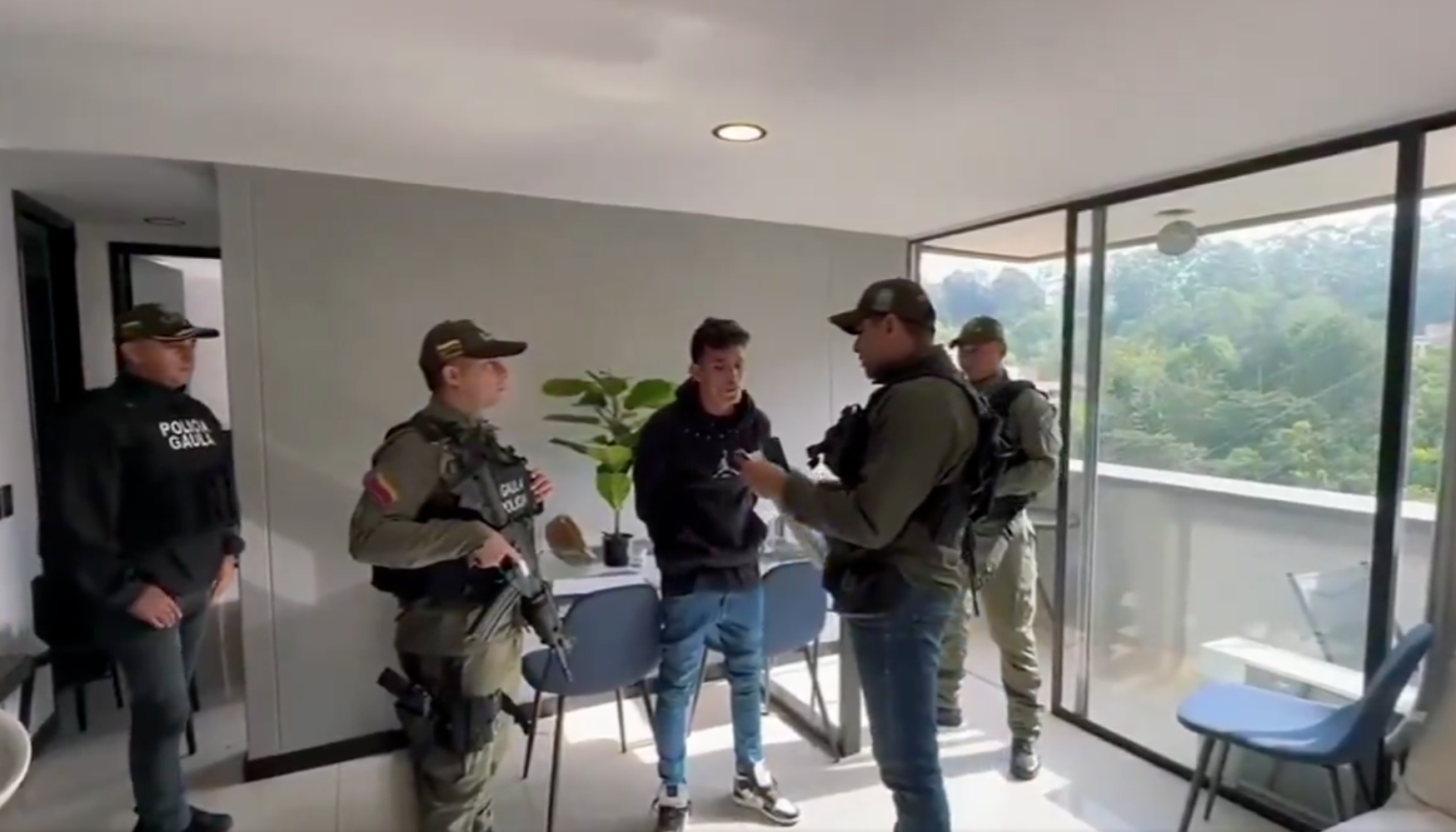 La captura fue realizada por el Gaula de la Policía en la capital de Antioquia. 