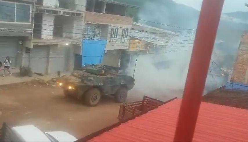Disturbios en Argelia, Cauca. 