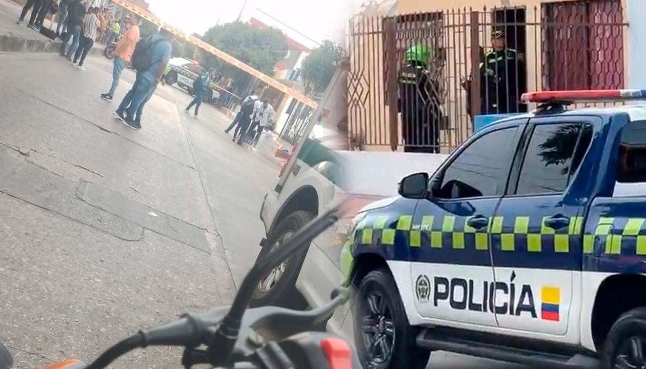 Lugar del crimen. 