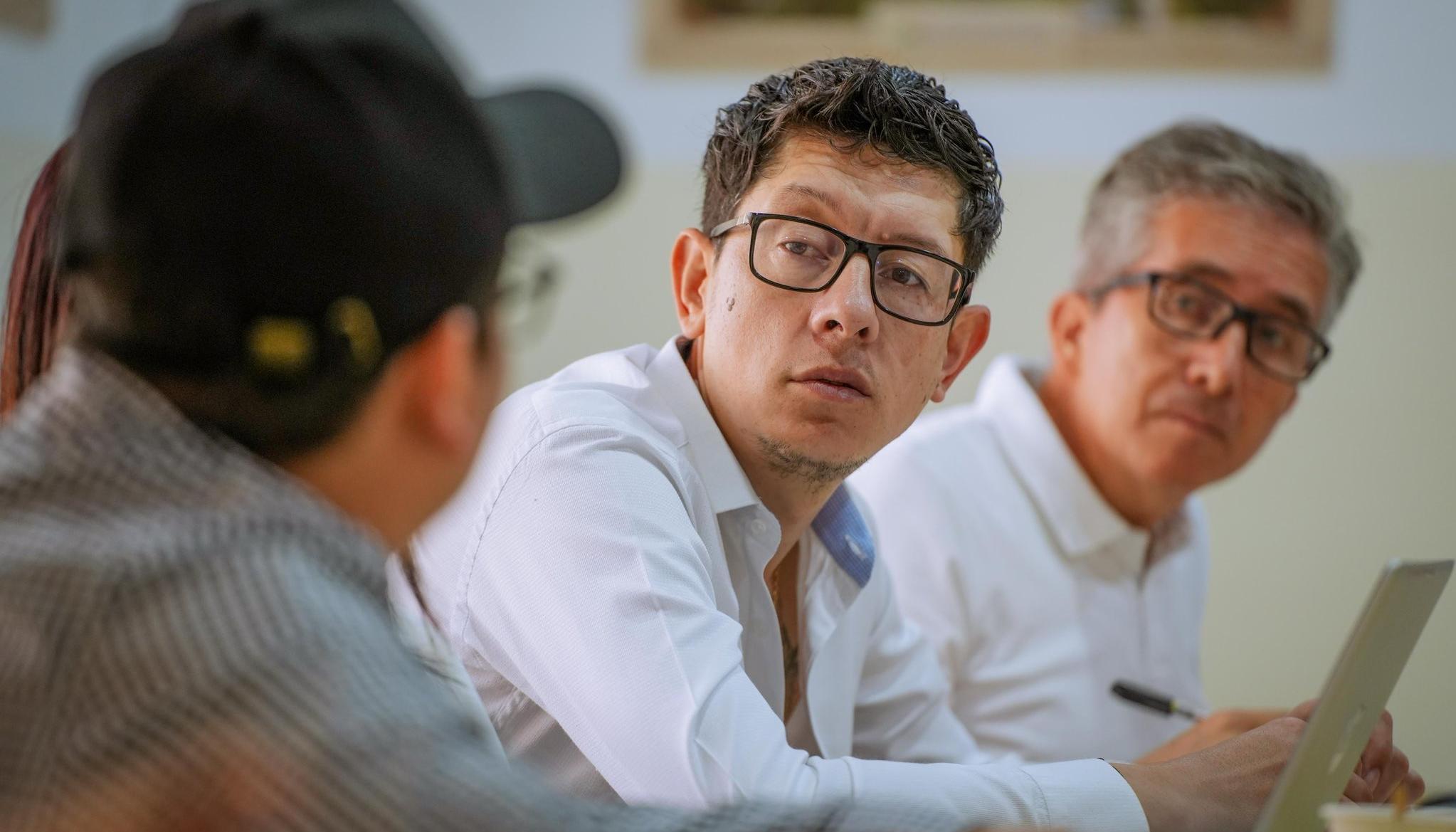 Daniel Rojas, ministro de Educación Nacional. 