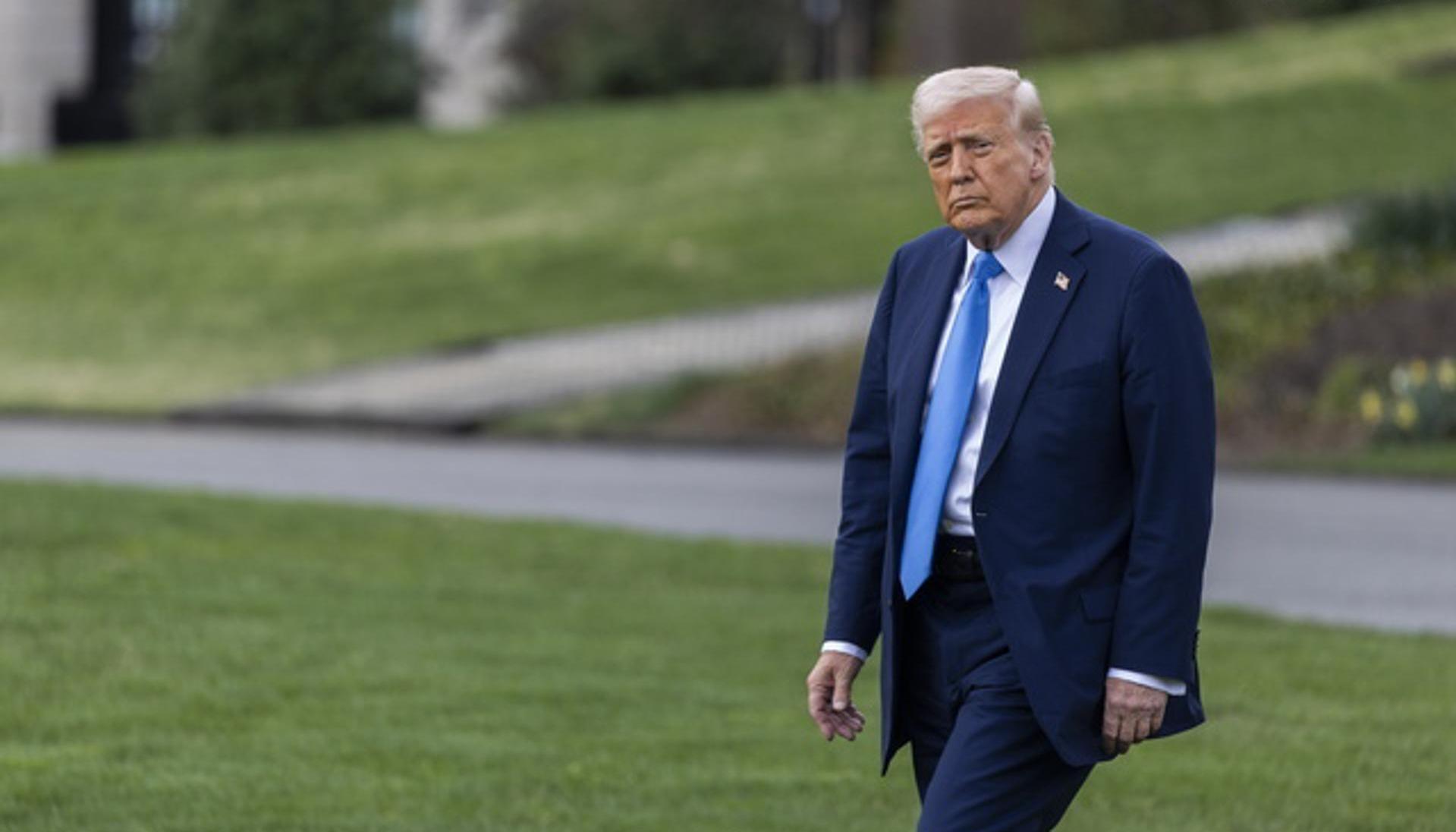Donald Trump, presidente de Estados Unidos. 