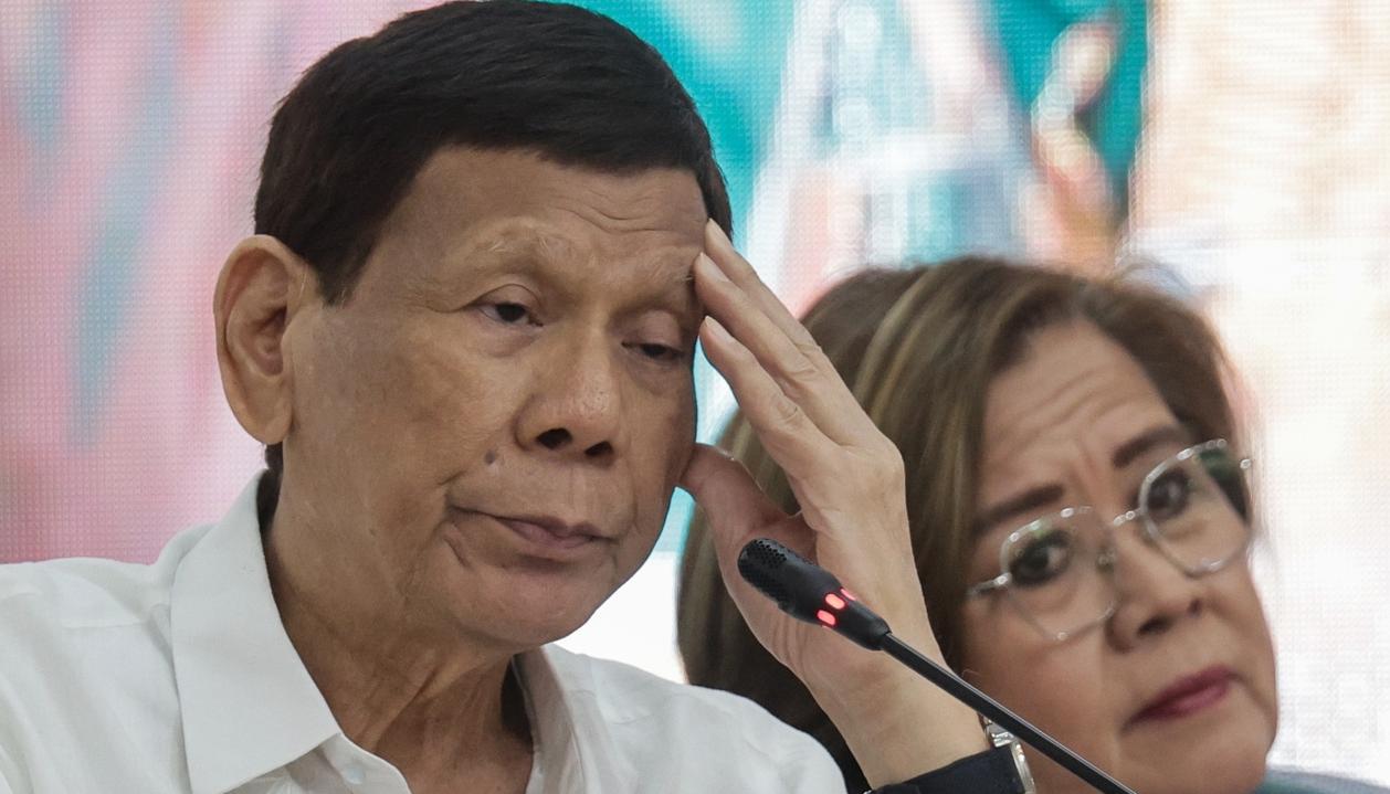 El polémico expresidente de Filipinas, Rodrigo Duterte.