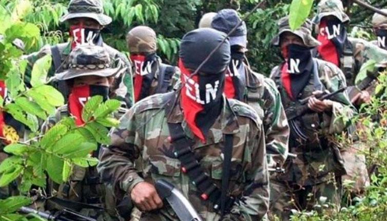 Guerrilleros del ELN.