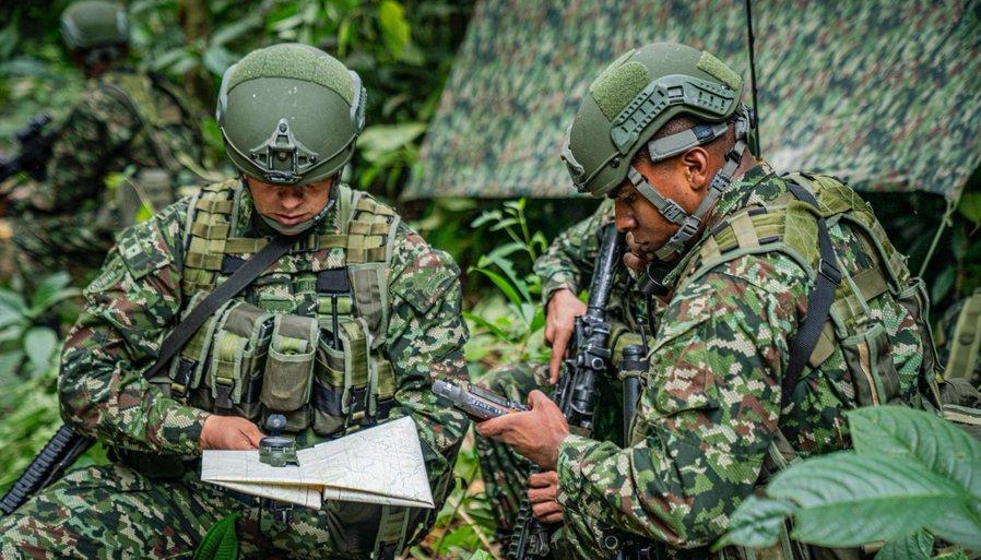 Integrantes del Ejército. 