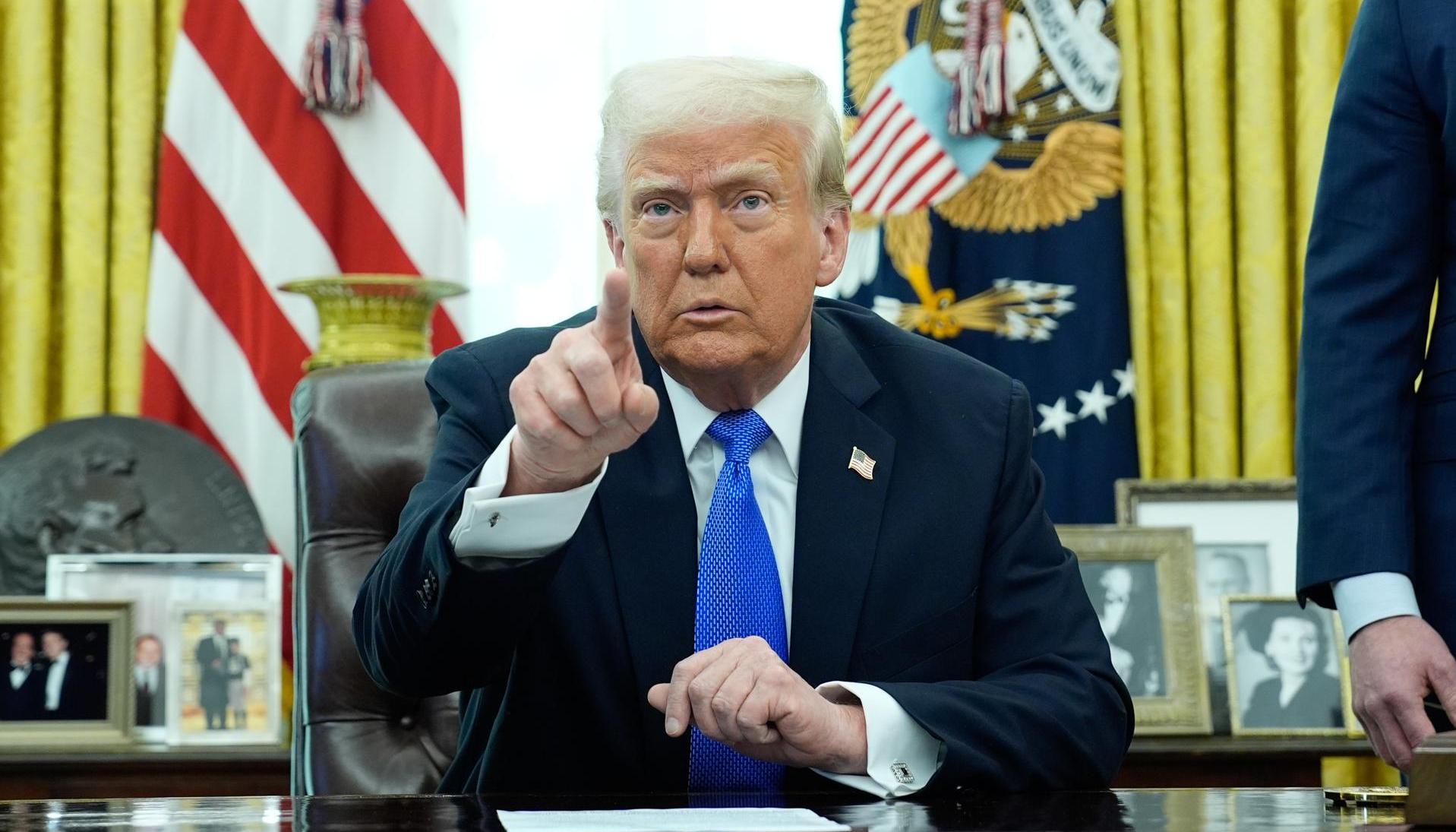 El presidente de Estados Unidos, Donald Trump.