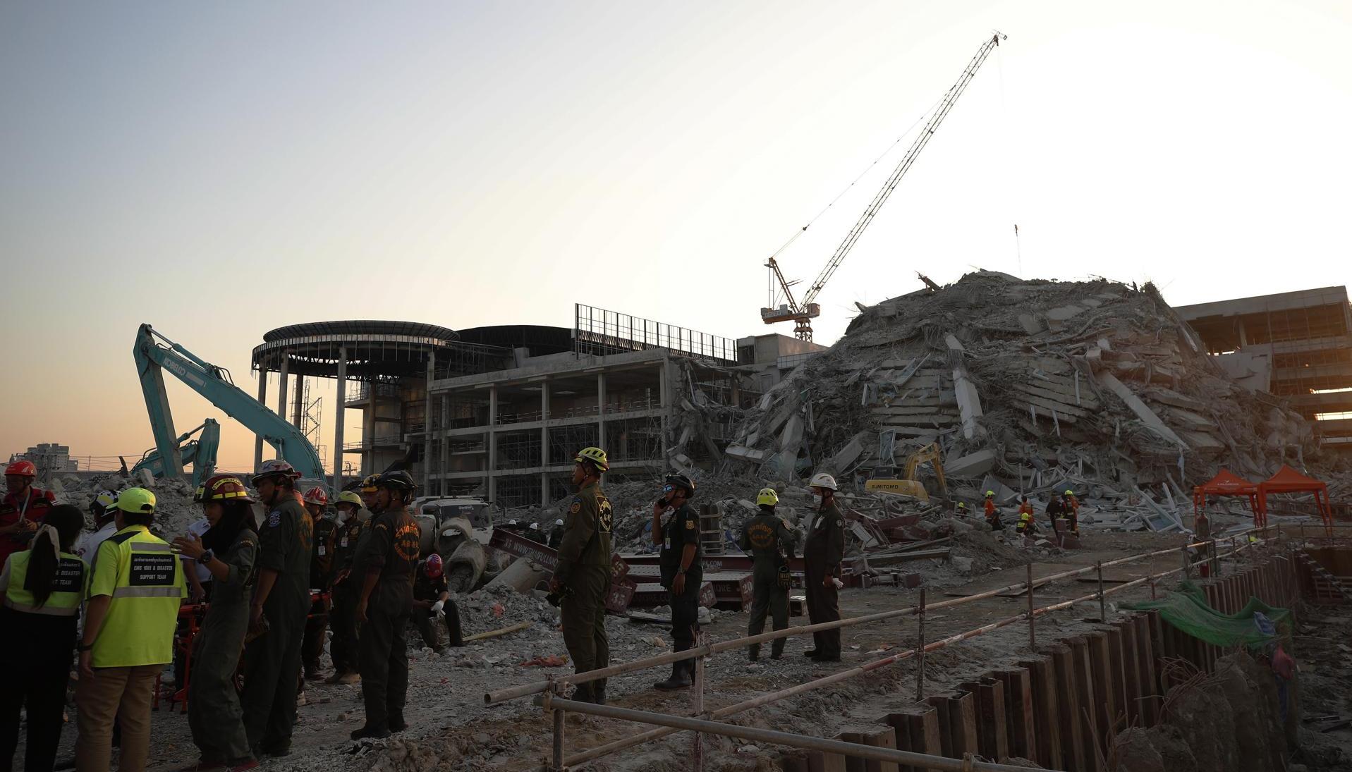 El terremoto en Birmania causó grandes daños a infraestructuras.