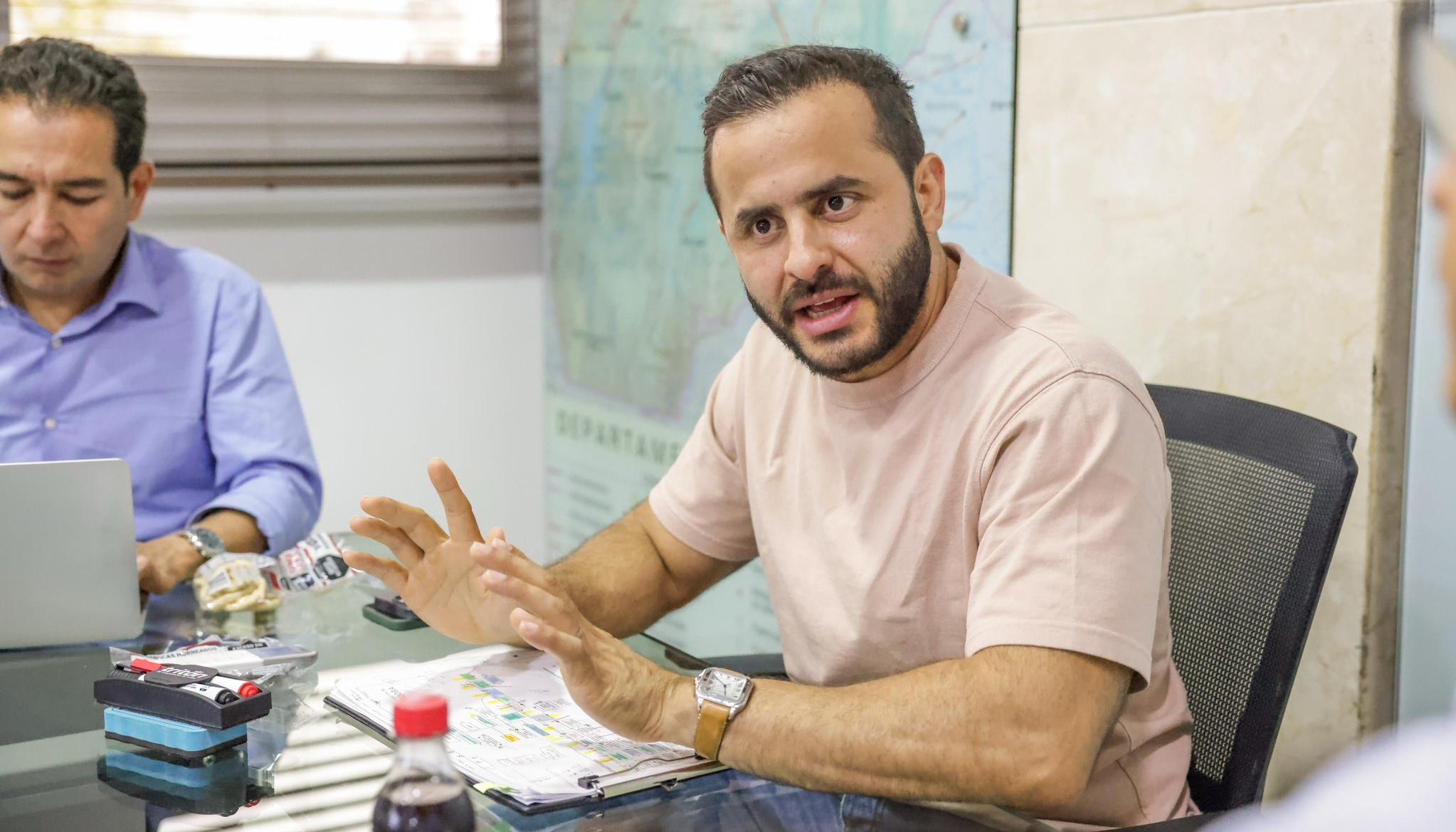 Erasmo Zuleta, presidente de la FND y Gobernador de Córdoba. 