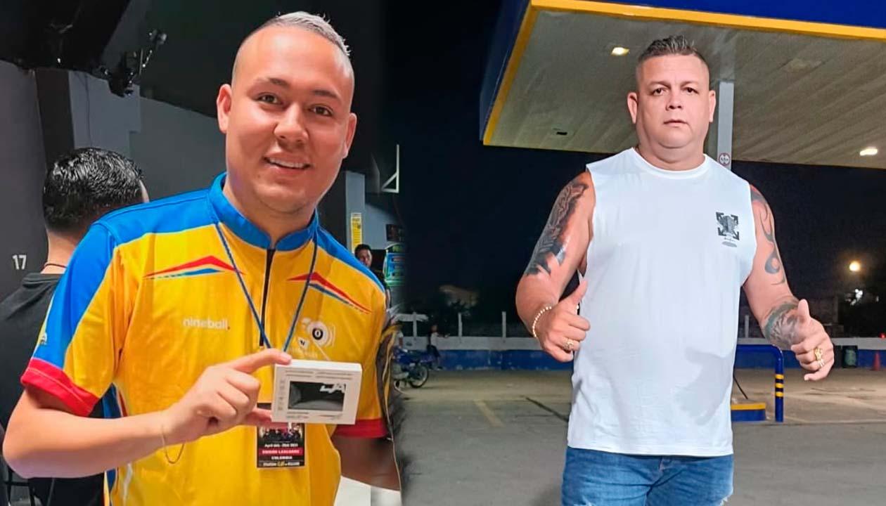  Edinson Carrillo, conocido como ‘Piolín’; y Felipe Osorio Velásquez