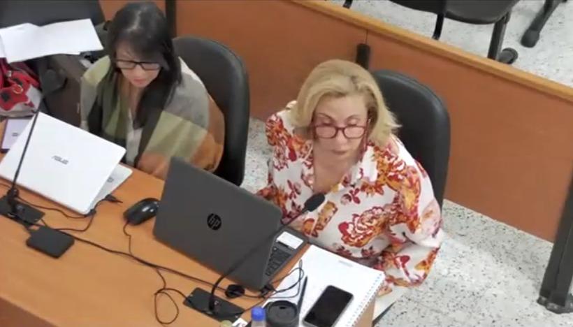 La fiscal Lucy Marcela Laborde