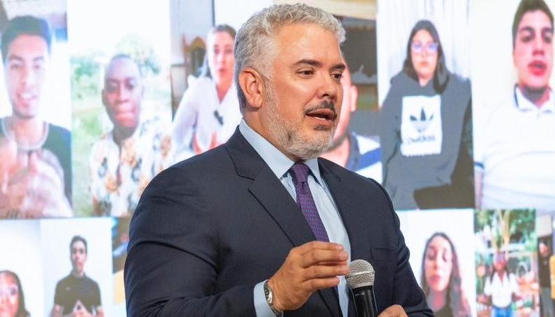 El expresidente Iván Duque