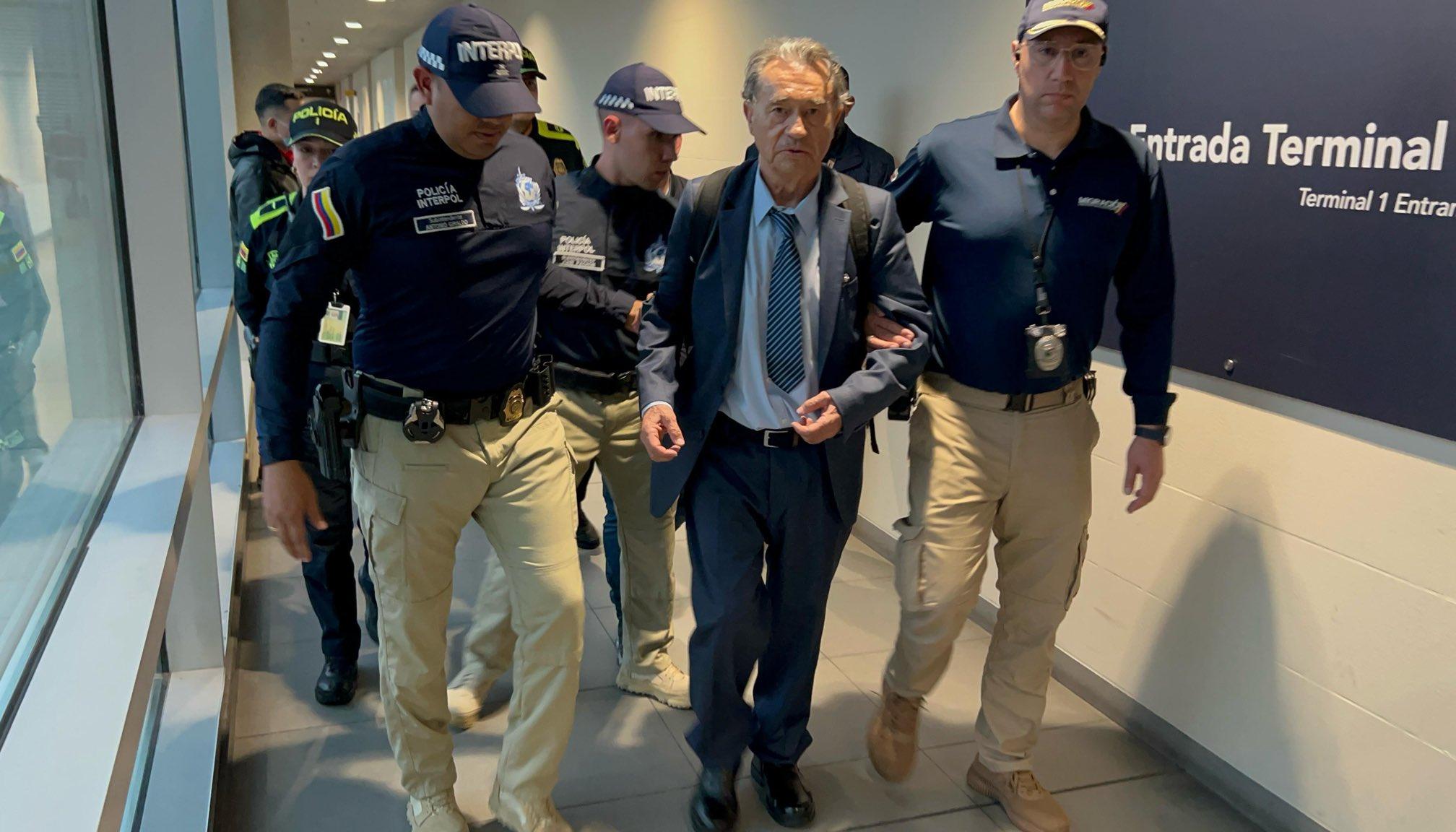 El excapo del Cartel de Medellín, Carlos Lehder.