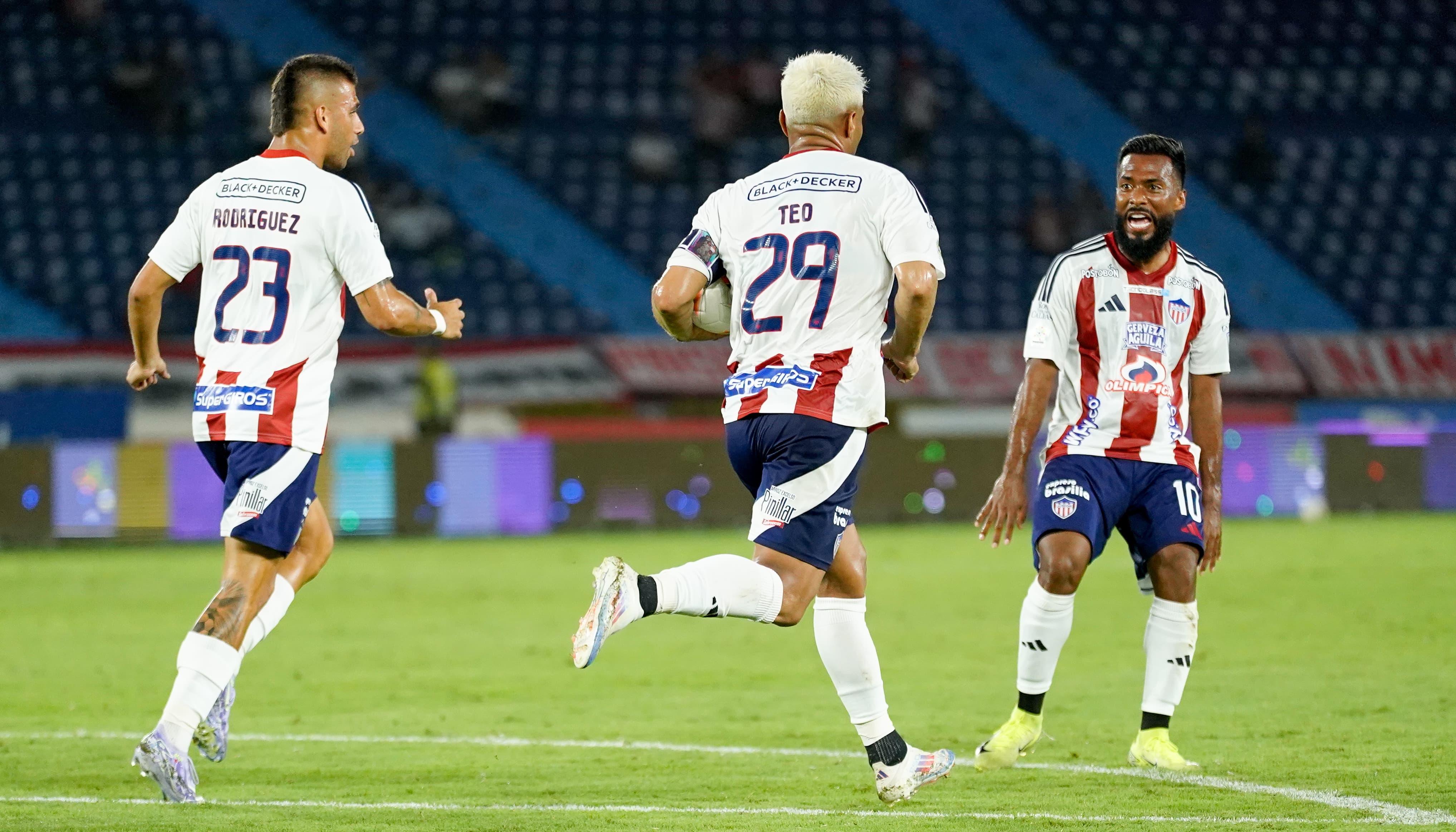 Steven ‘Titi’ Rodríguez,  Teófilo Gutiérrez y ‘Cariaco’ González. 