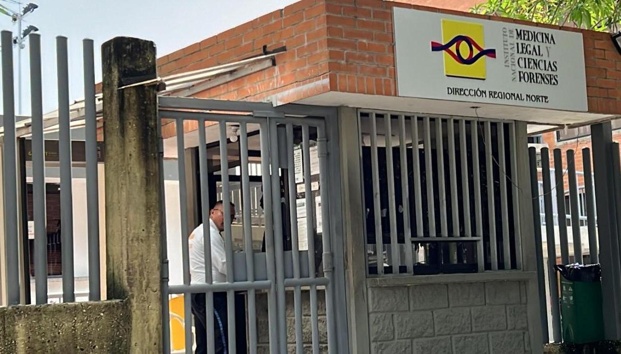Fachada de Medicina Legal en Barranquilla.