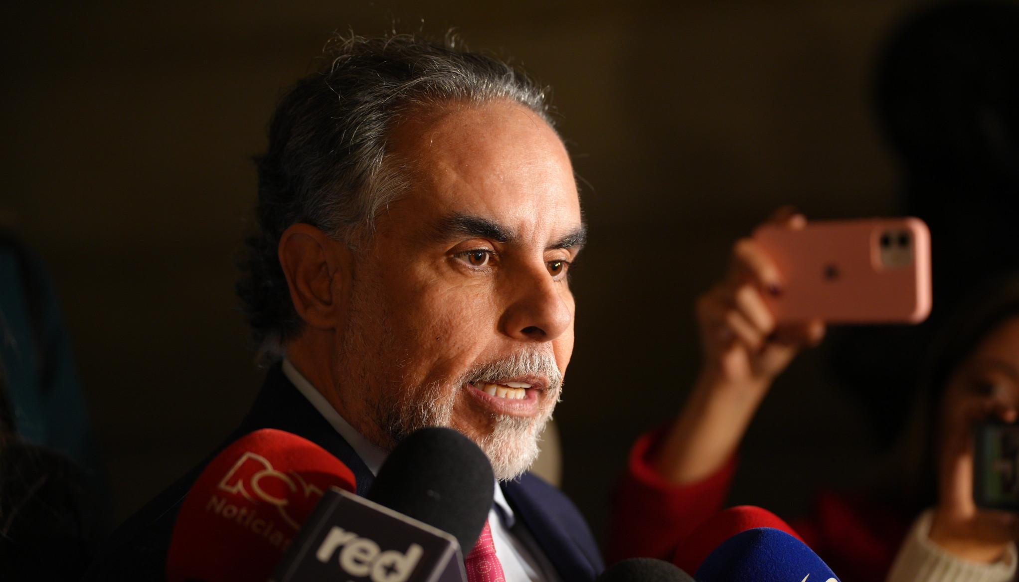 El Ministro del Interior, Armando Benedetti.