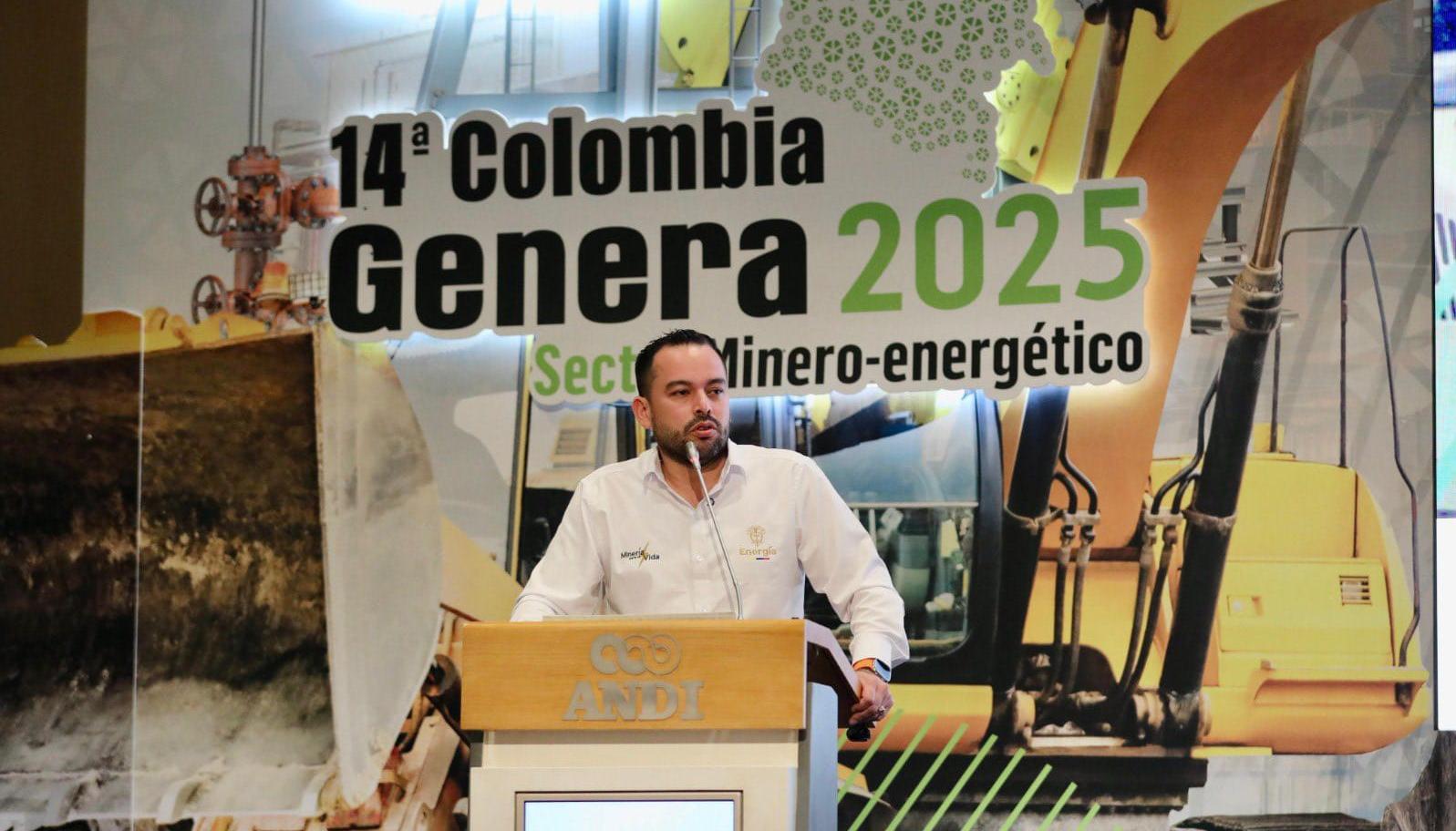 El ministro de Minas y Energía, Edwin Palma. 