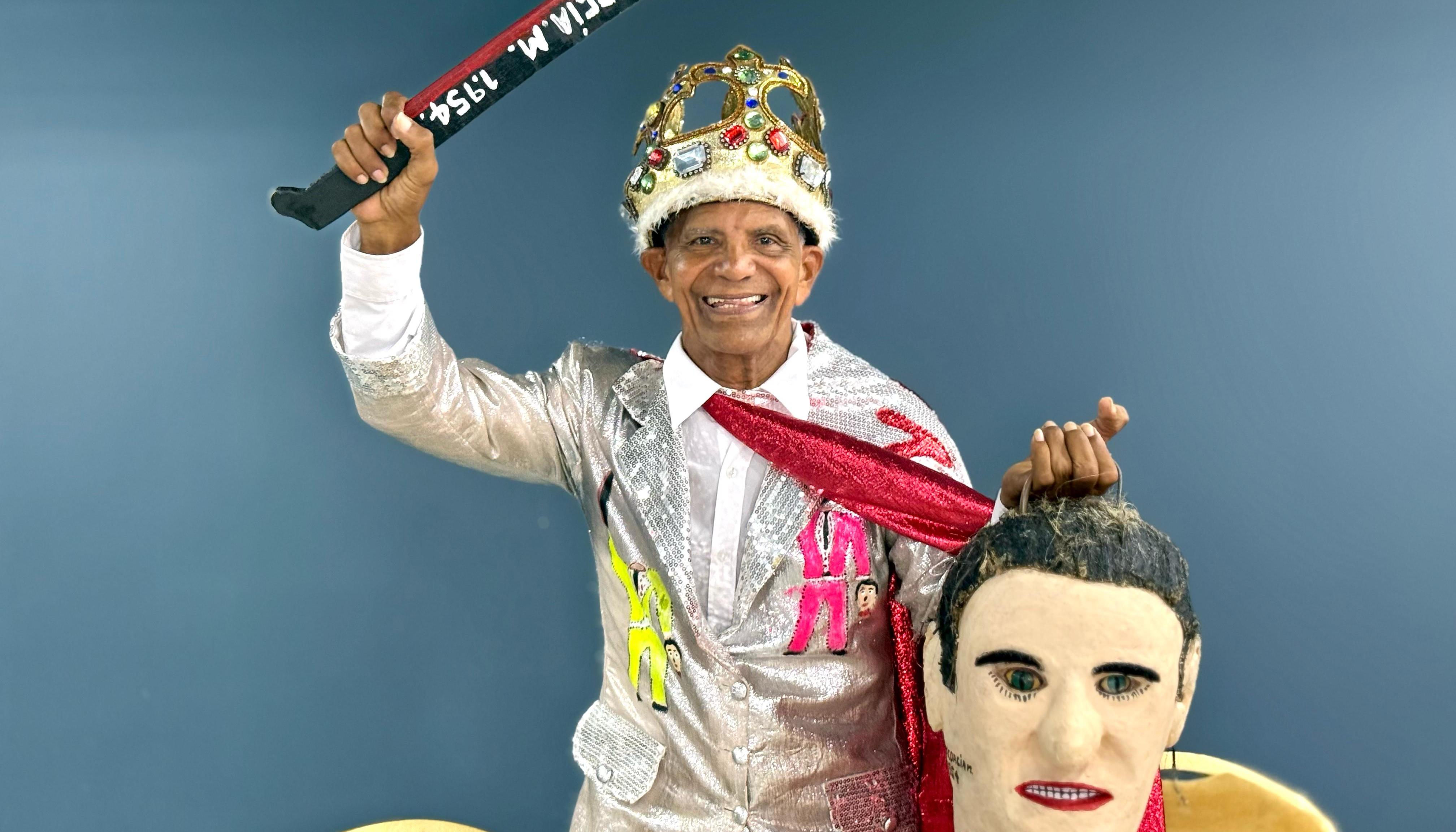 Wilfrido Daniel Escorcia Salas, Rey Momo del Carnaval de Barranquilla en 2009.
