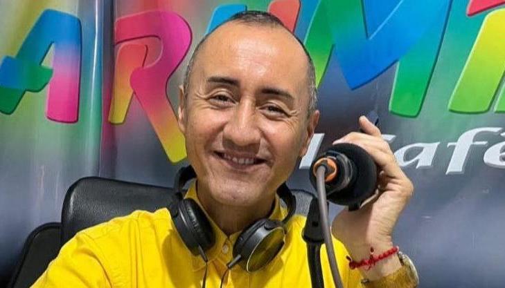 El periodista y excongresista Óscar Gómez Agudelo.