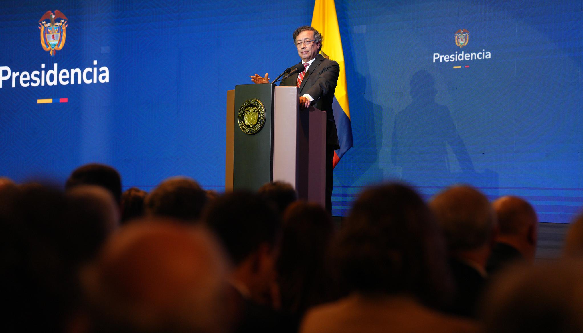 El Presidente de la República, Gustavo Petro.