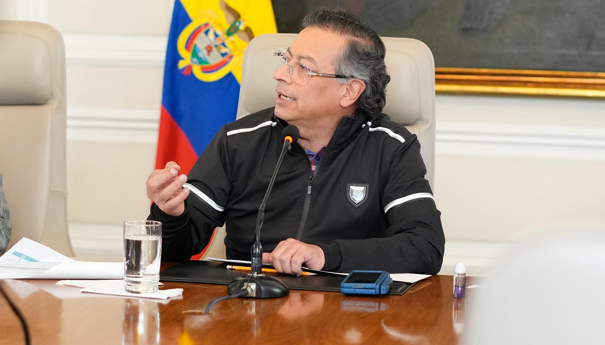 El Presidente de la República, Gustavo Petro.