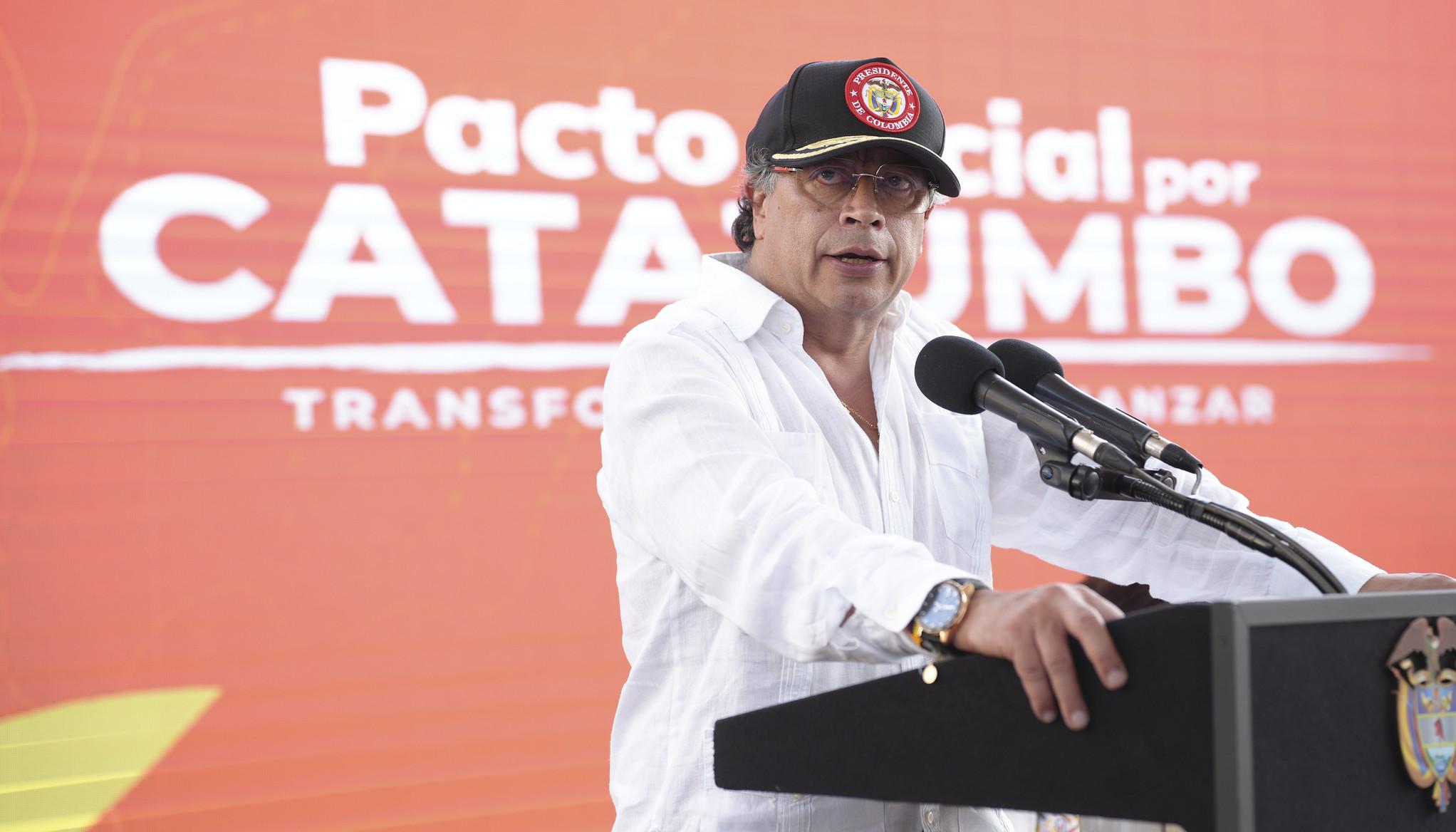 El Presidente Gustavo Petro.