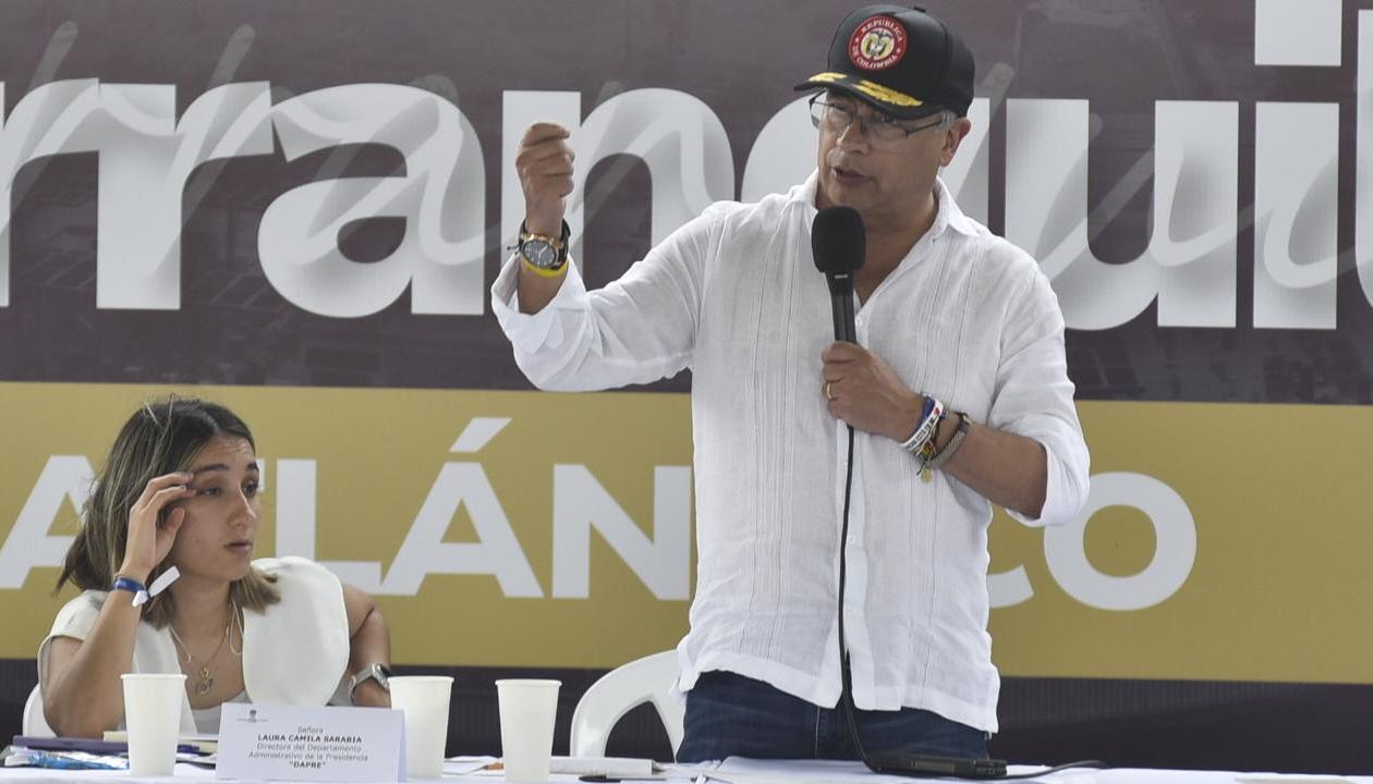 El Presidente de la República, Gustavo Petro.