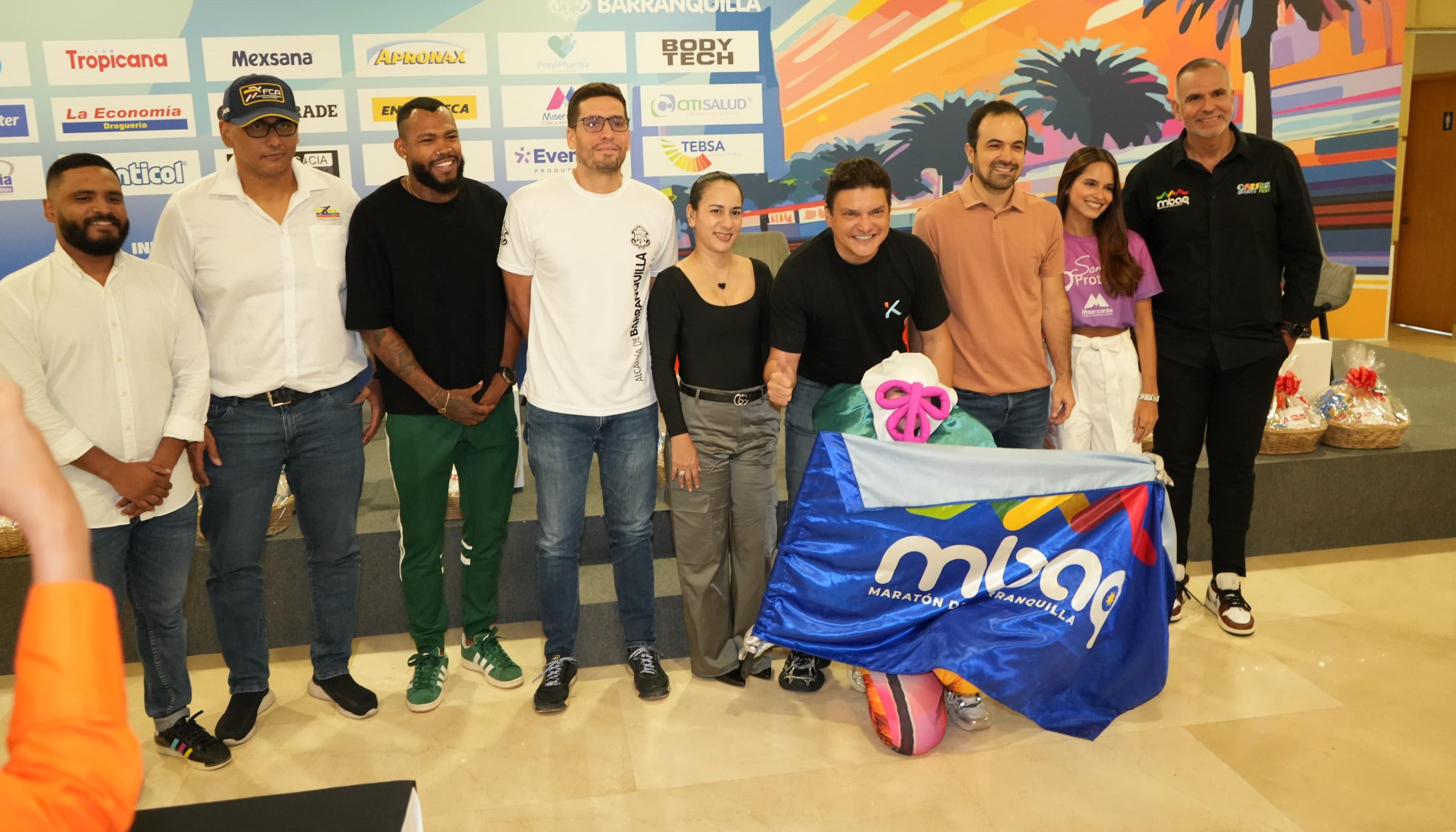 Presentación del Maratón de Barranquilla en el hotel Dann Carlton.