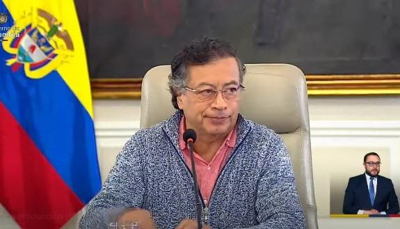 Gustavo Petro, Presidente de Colombia. 