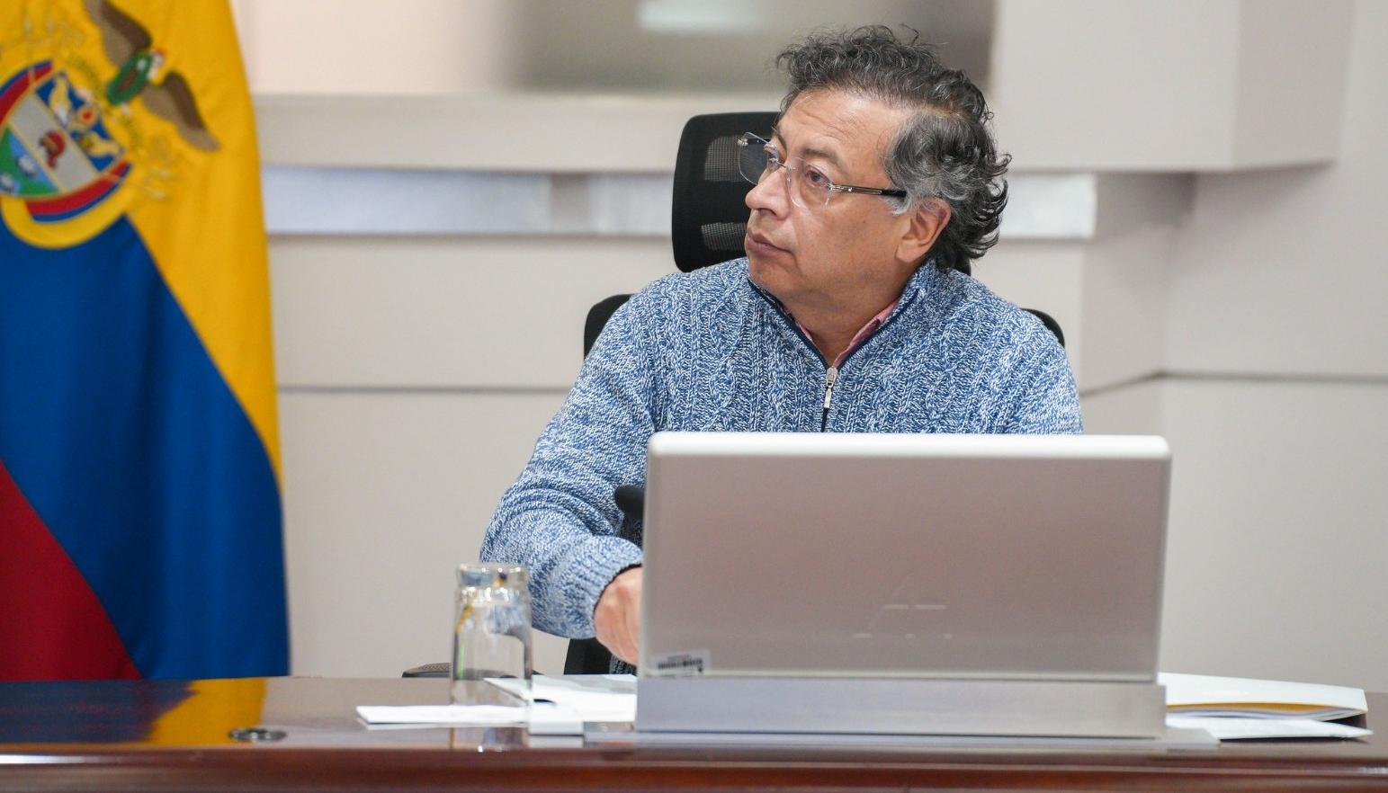 Presidente Gustavo Petro. 