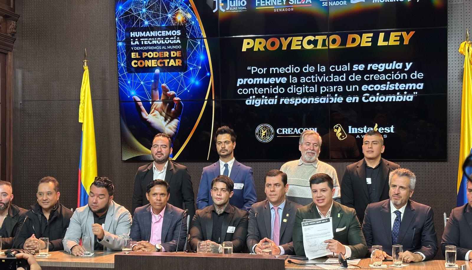 Acto de radicación del proyecto.