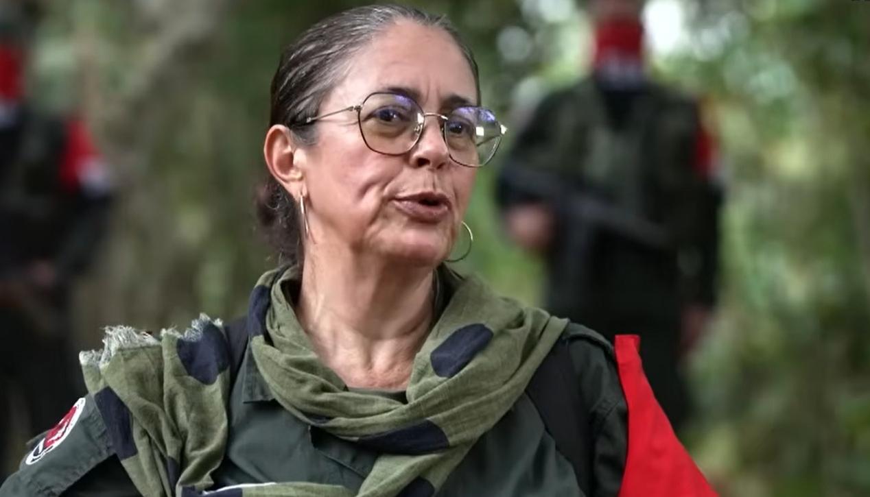 La comandante del ELN, Silvana Guerrero.