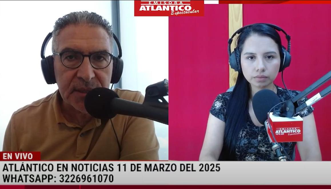 Transmisión de Atlántico en Noticias.
