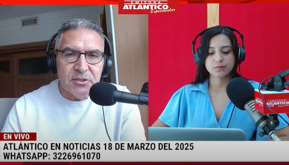 Transmisión de Atlántico en Noticias.