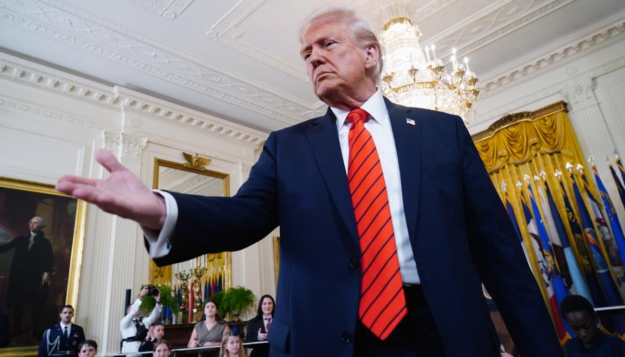 El presidente de Estados Unidos, Donald Trump.