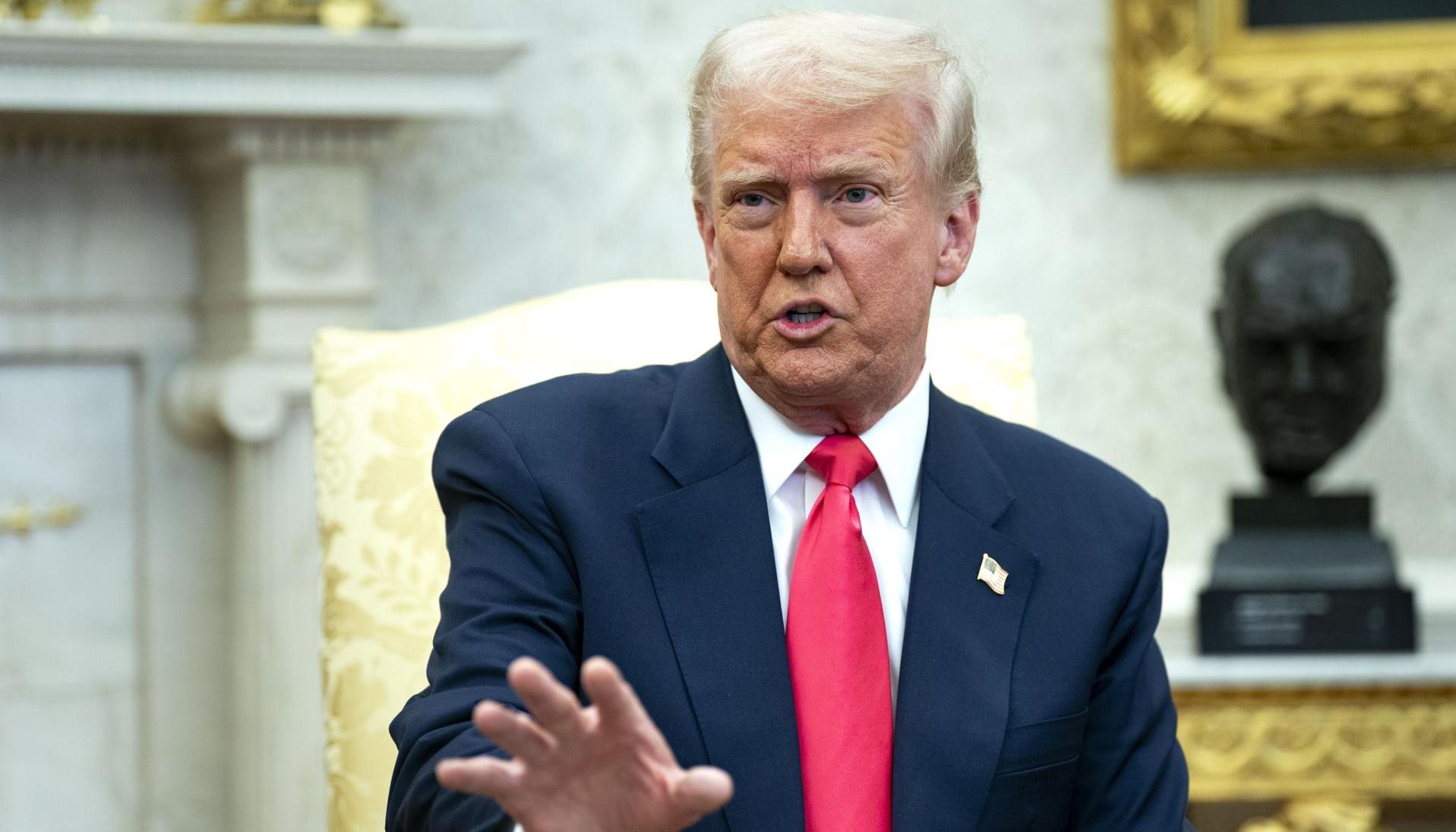 Donald Trump, Presidente de Estados Unidos.