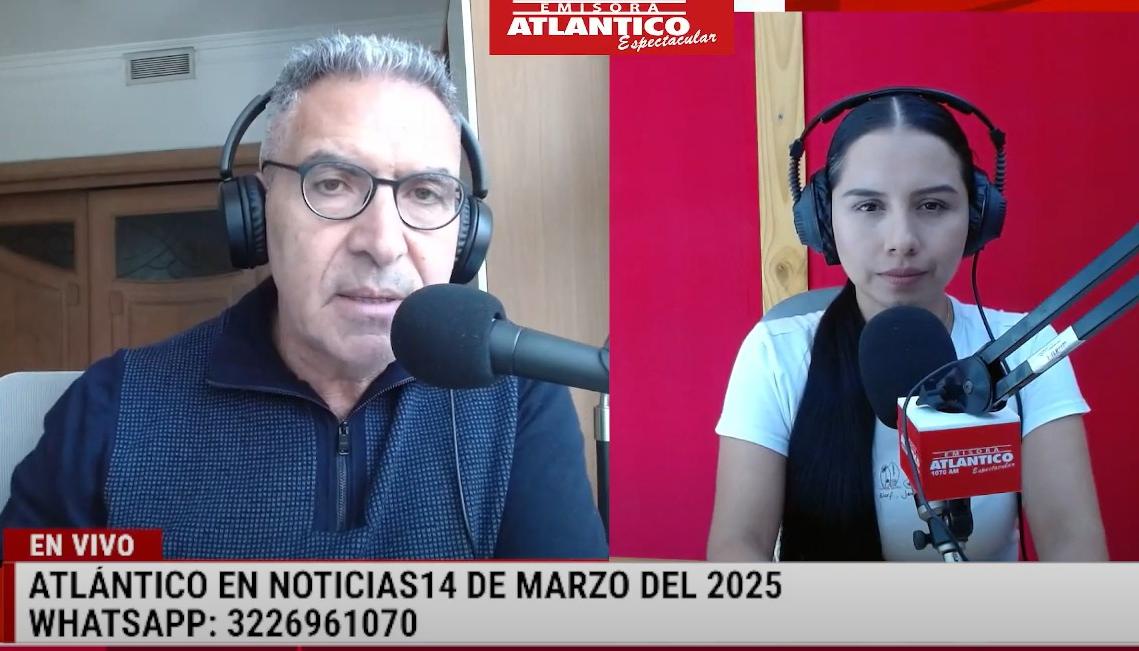 Transmisión de Atlántico en Noticias.
