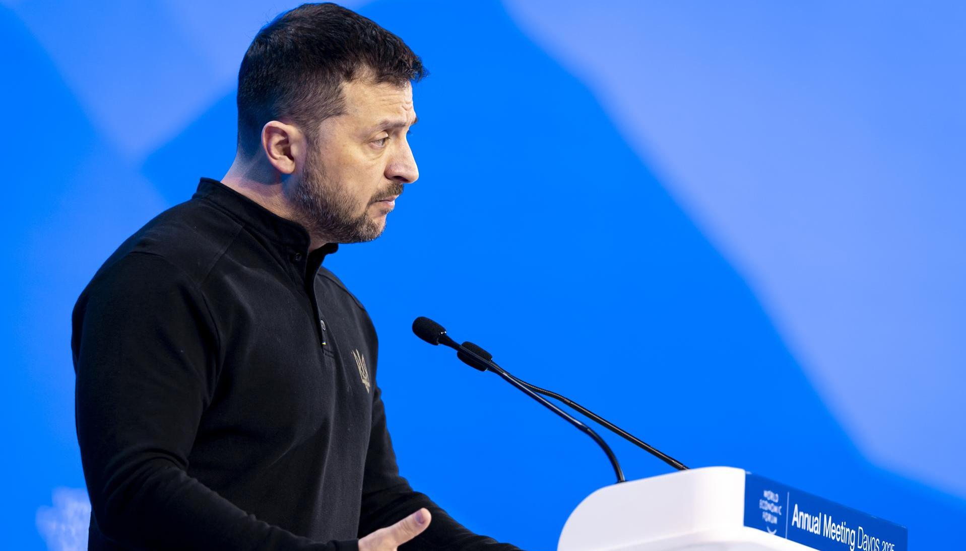 Volodímir Zelenski, Presidente de Ucrania.