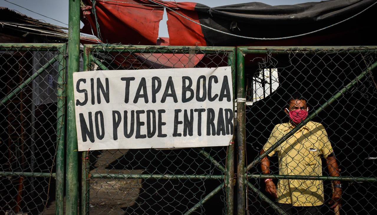 Una de las imágenes impactantes que dejó el Covid-19 en Barranquilla.