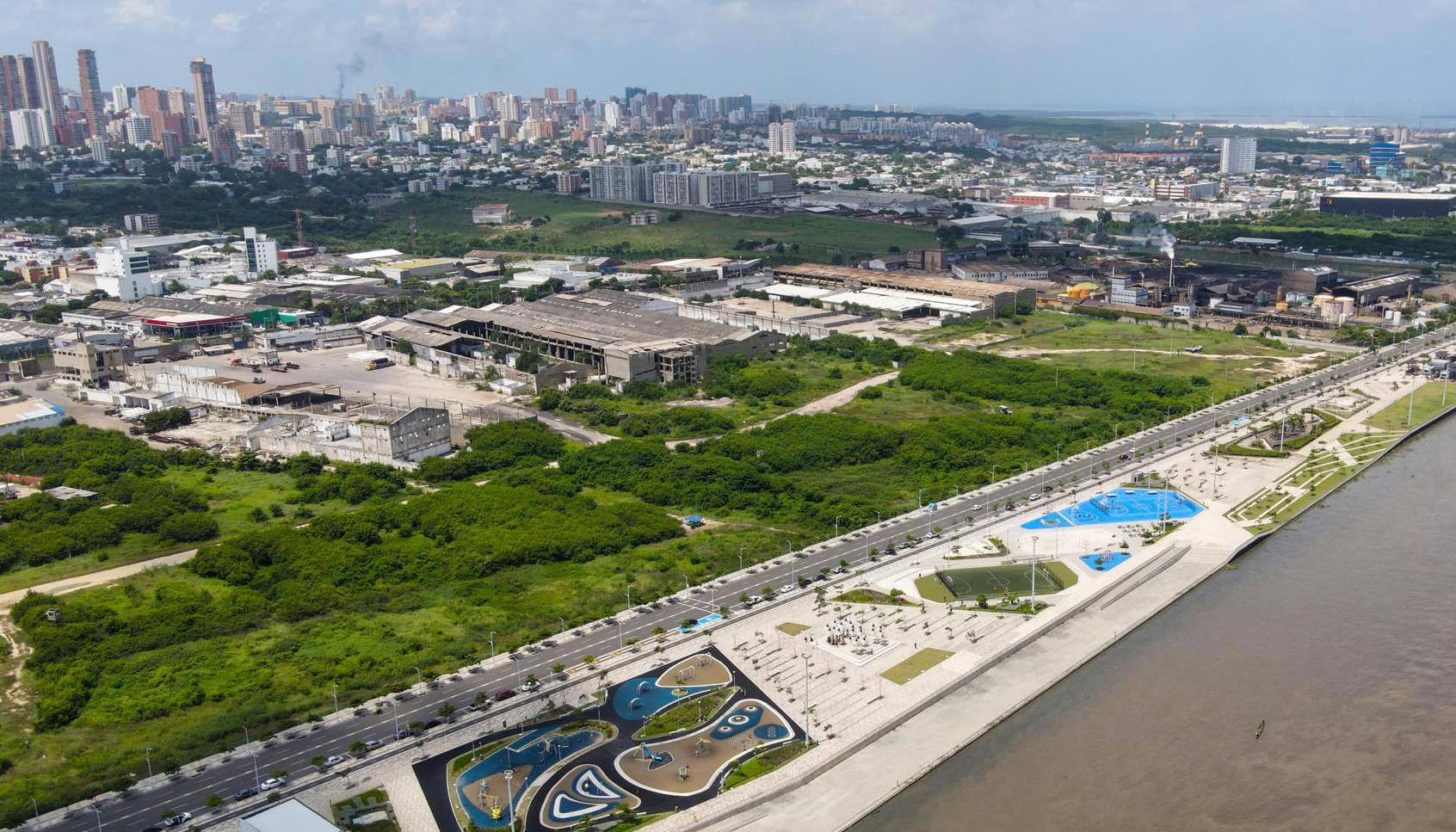 Panorámica de Barranquilla.