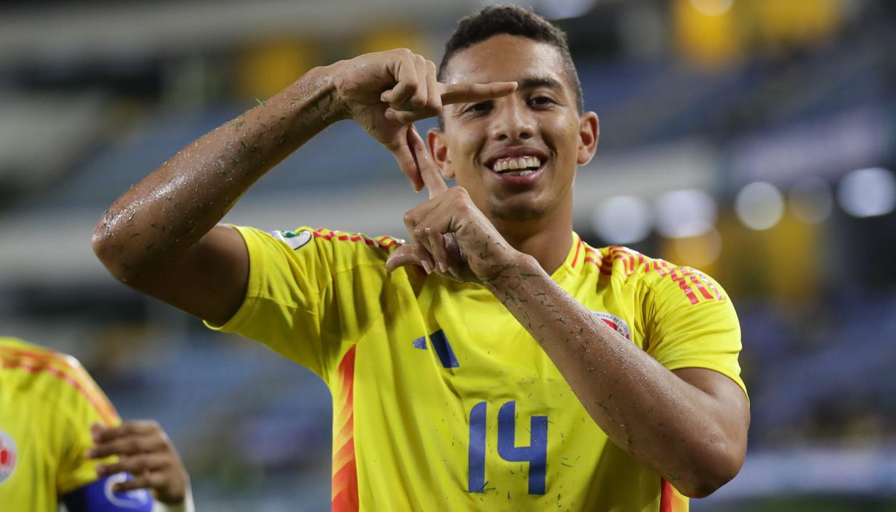 Jordan Barrera, convocado a microciclo de la Selección Colombia sub-20. 