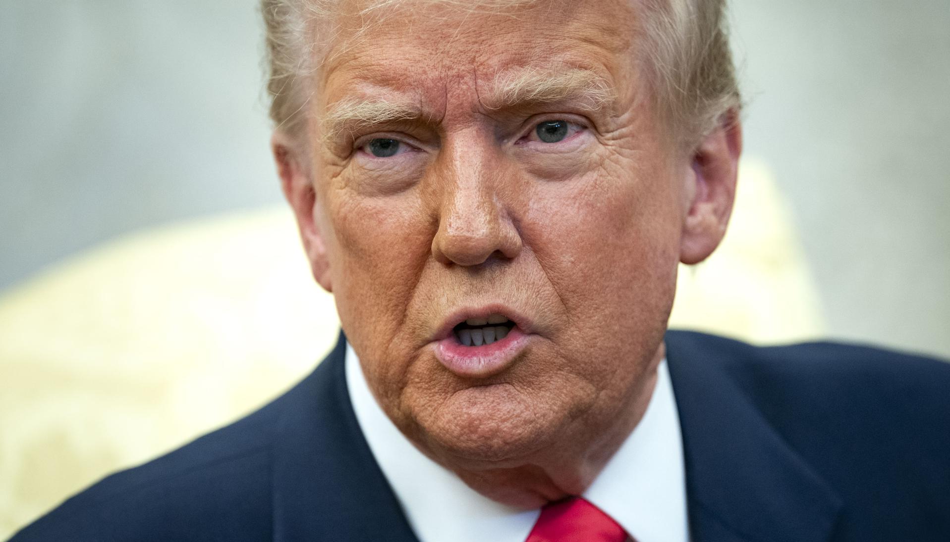 Donald Trump, Presidente de Estados Unidos.