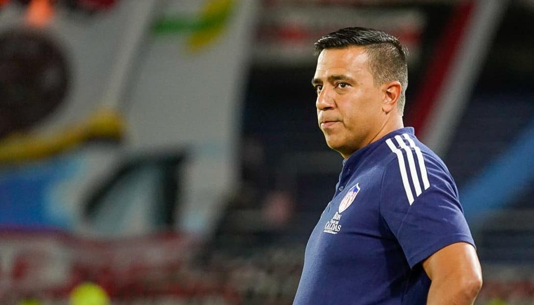 César Farías, director técnico del Junior.